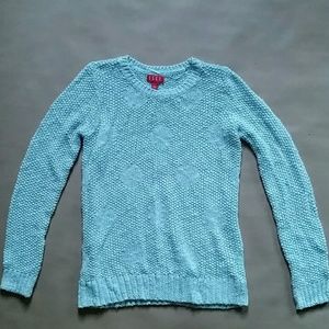 Sparkly pastel sweater